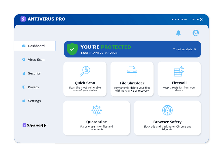 Télécharger SiyanoAV Antivirus