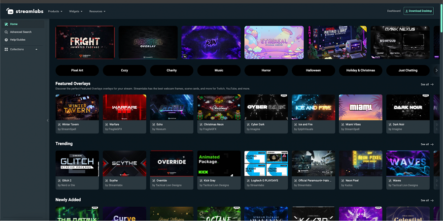 Télécharger Streamlabs Desktop pc